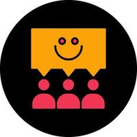 Employee Satisfaction Icon Design vector