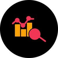 Data Analytics Icon Design vector
