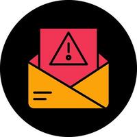 Spam Filter Icon Design vector