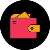 Wallet Icon Design vector