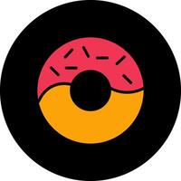Doughnut Icon Design vector