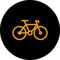 Bicyclist Icon Design vector
