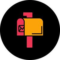 Mailbox Key Icon Design vector