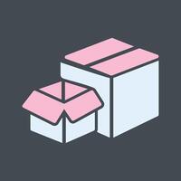 Box Icon Design vector