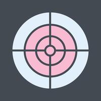 Target Icon Design vector