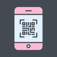 Scanning App Icon Design vector