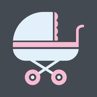 Stroller Time Icon Design vector
