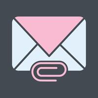 Attachments Icon Design vector