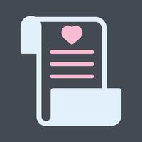 Wishlist Icon Design vector