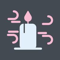 Blowing Candles Icon Design vector