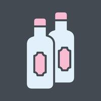 Wine Bar Icon Design vector