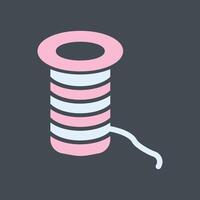 Thread Icon Design vector