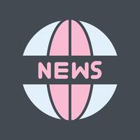 News Website Icon Design vector