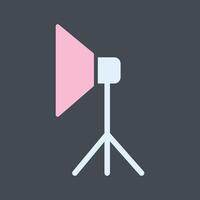 Photography Studio Icon Design vector