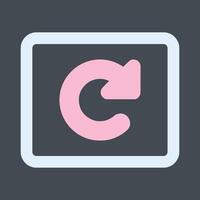 Refresh Symbol Icon Design vector