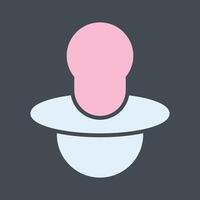 Pacifier Love Icon Design vector