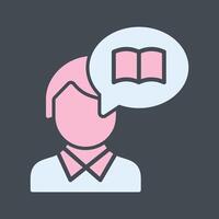 Storytelling Icon Design vector