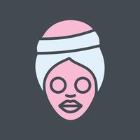 Spa Day Icon Design vector