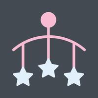 Crib Dreams Icon Design vector
