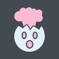 Exploding Head Icon Design vector