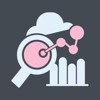 Workforce Analytics Icon Design vector