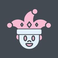 Clown Icon Design vector
