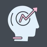 Marketing Strategy Icon Design vector