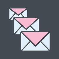 Priority Mail Icon Design vector