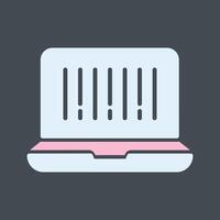 Barcode Reader App Icon Design vector