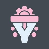 Conversion Rate Icon Design vector