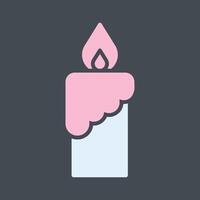 Candles Icon Design vector