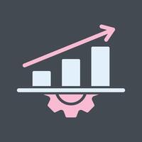 Performance Metrics Icon Design vector