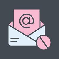Junk Mail Icon Design vector