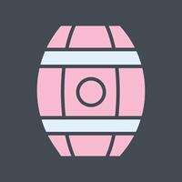 Wine Barrels Icon Design vector