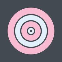 Target Icon Design vector