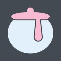 Honey Pot Icon Design vector
