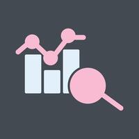 Data Analytics Icon Design vector