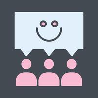 Employee Satisfaction Icon Design vector
