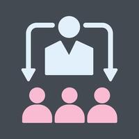 HR Technology Icon Design vector