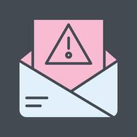 Spam Filter Icon Design vector