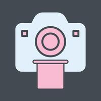 Polaroid Photos Icon Design vector