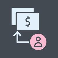 Compensation Package Icon Design vector