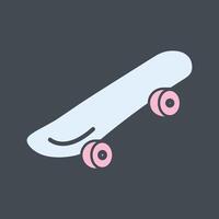 Skateboard Icon Design vector