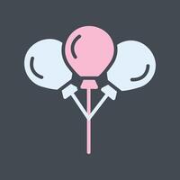 Balloons Icon Design vector