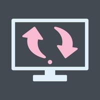 Migrate Icon Design vector