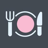 Special Meal Icon Design vector