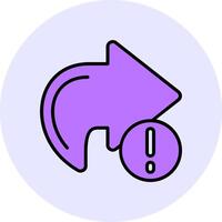 Share Filled Circle Fill Style Icon vector