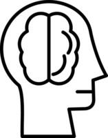 Head Line Icon Design Element vector