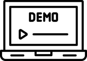 Demo Icon Desing Element vector