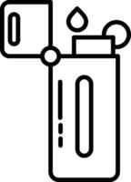 Lighter Line Icon Design Element vector